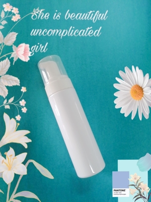 Cosmetic 30ml Foam Pump Bottle 50ml , 80ml PET Foaming Bottle